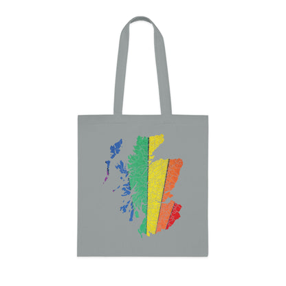 Scotland Pride Road Clan Map Cotton Tote Bag