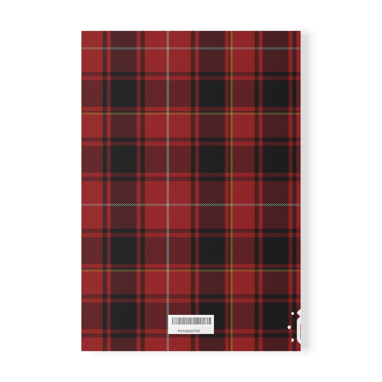 Scottish Tartan Softcover A5 Notebook - MacIver