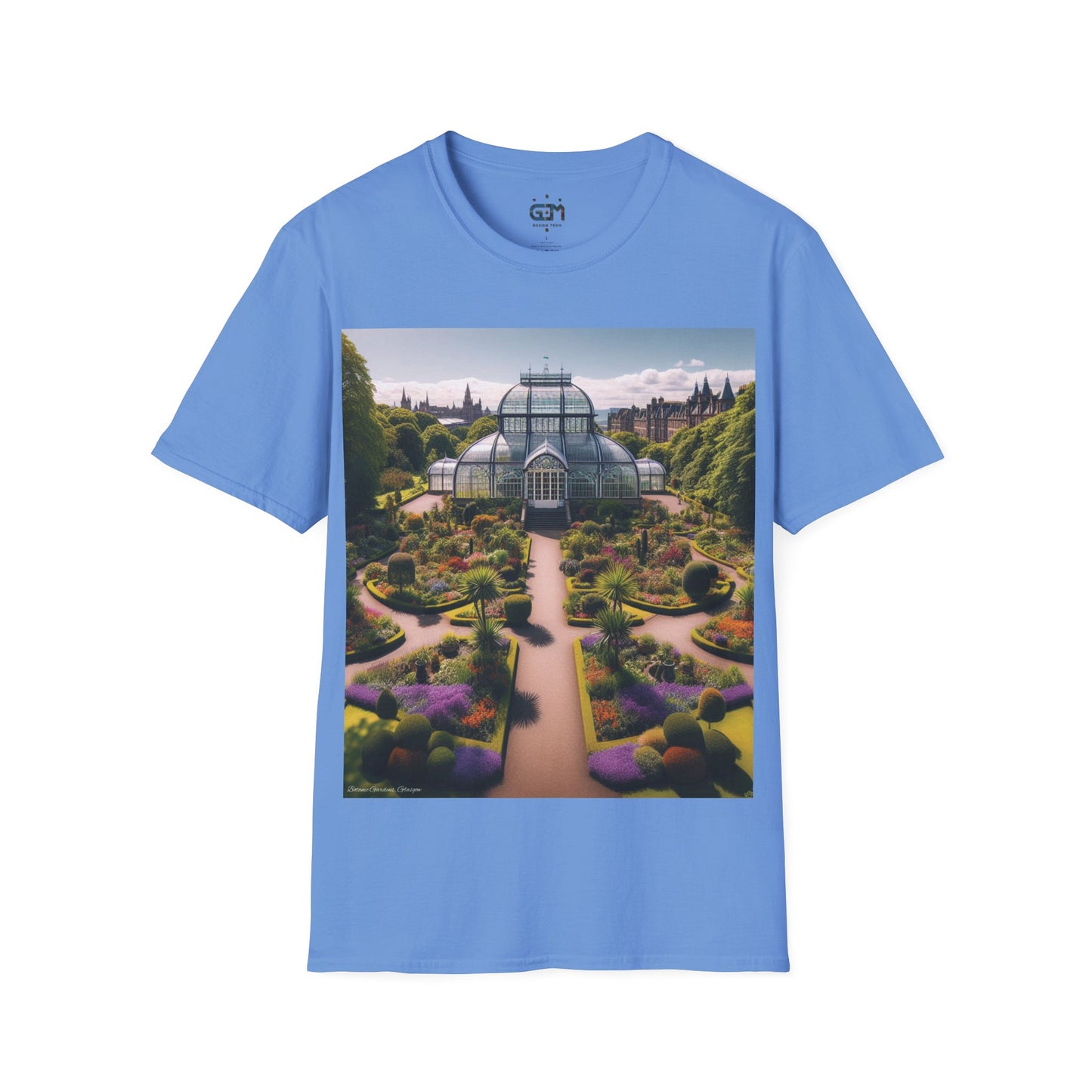 Botanic Gardens Glagsow Softstyle T-Shirt, Unisex Tee, Scottish Landmarks, Various Colours