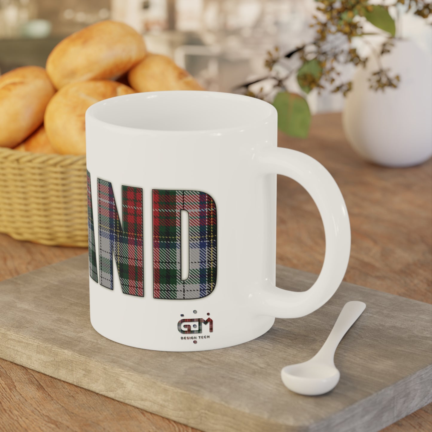 Tasse tartan écossaise - Stewart Tartan, différentes tailles 