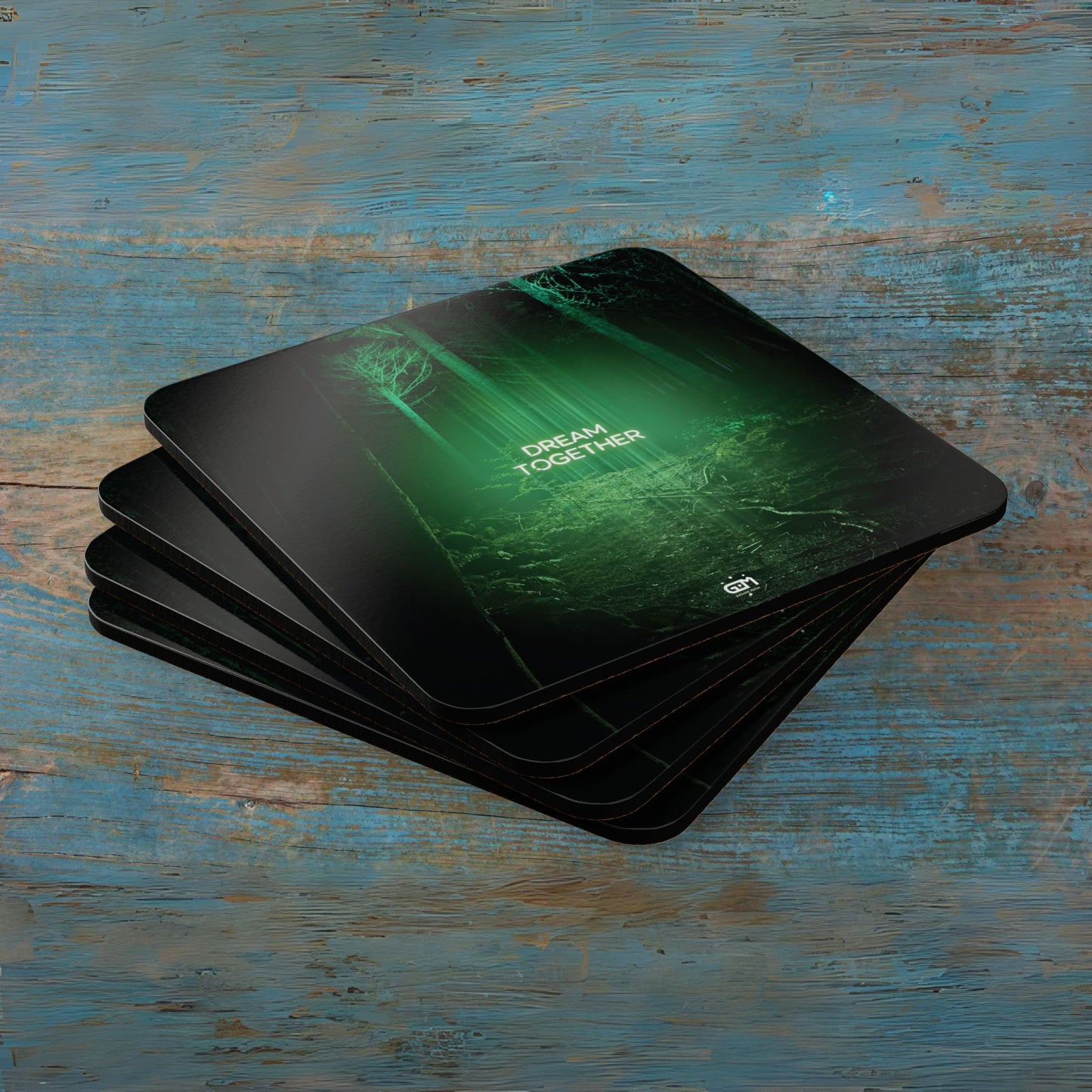 Scotland Up Close Cork Coaster Set - Various Scenes
