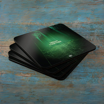 Scotland Up Close Cork Coaster Set - Various Scenes