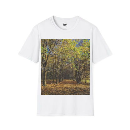 Autumn in Scotland Photo Softstyle T-Shirt, Unisex Tee, Scotland Shirt, Scottish Landmark, Nature, Scenery, Various Colours