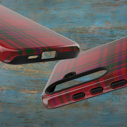 Étui de téléphone à motif tartan écossais - MacDougall, Divers