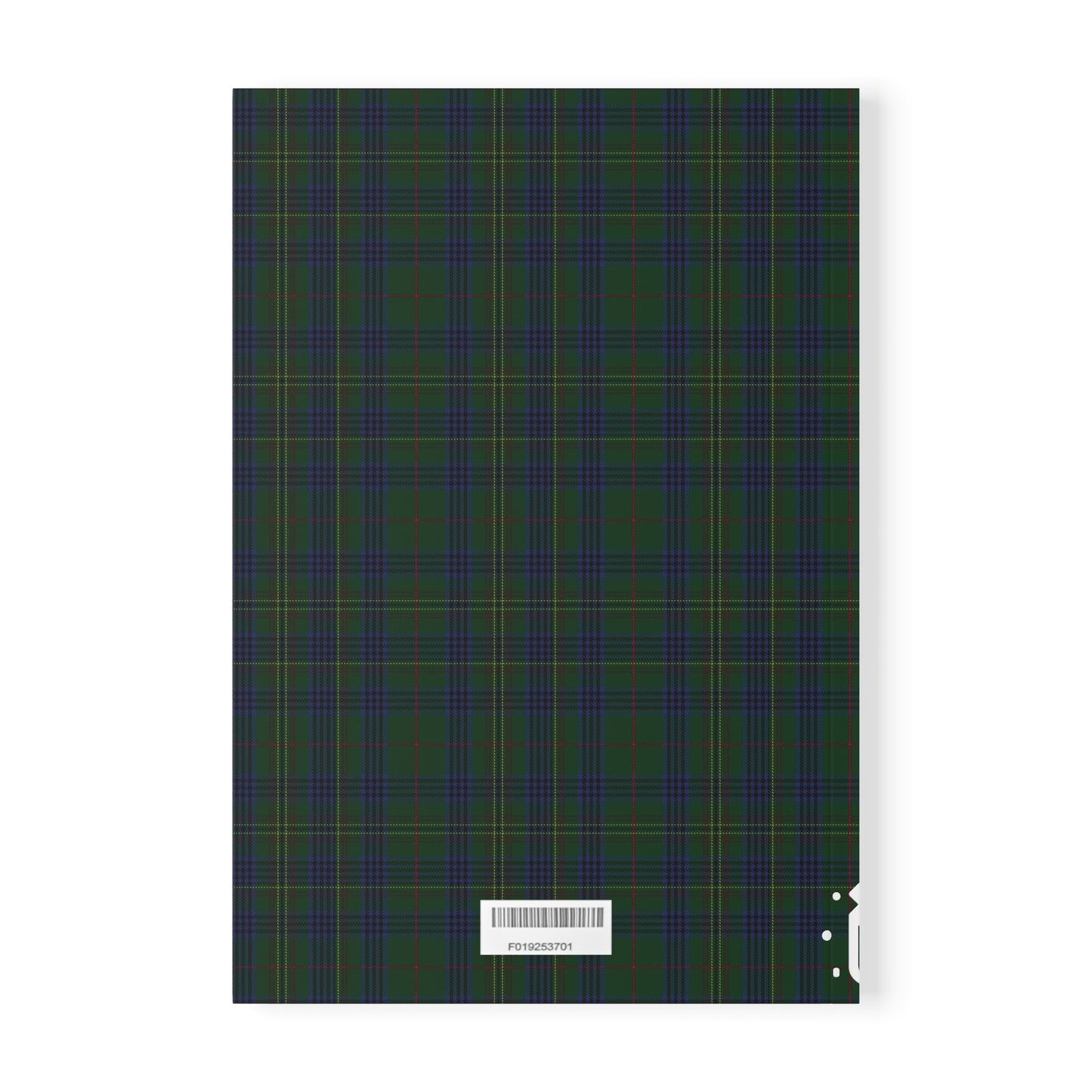 Scottish Tartan Softcover A5 Notebook - Kennedy