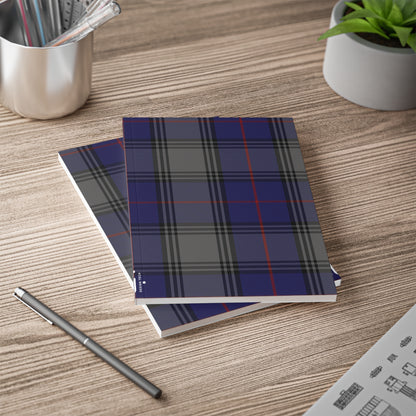 Scottish Tartan Softcover A5 Notebook - Kinnaird