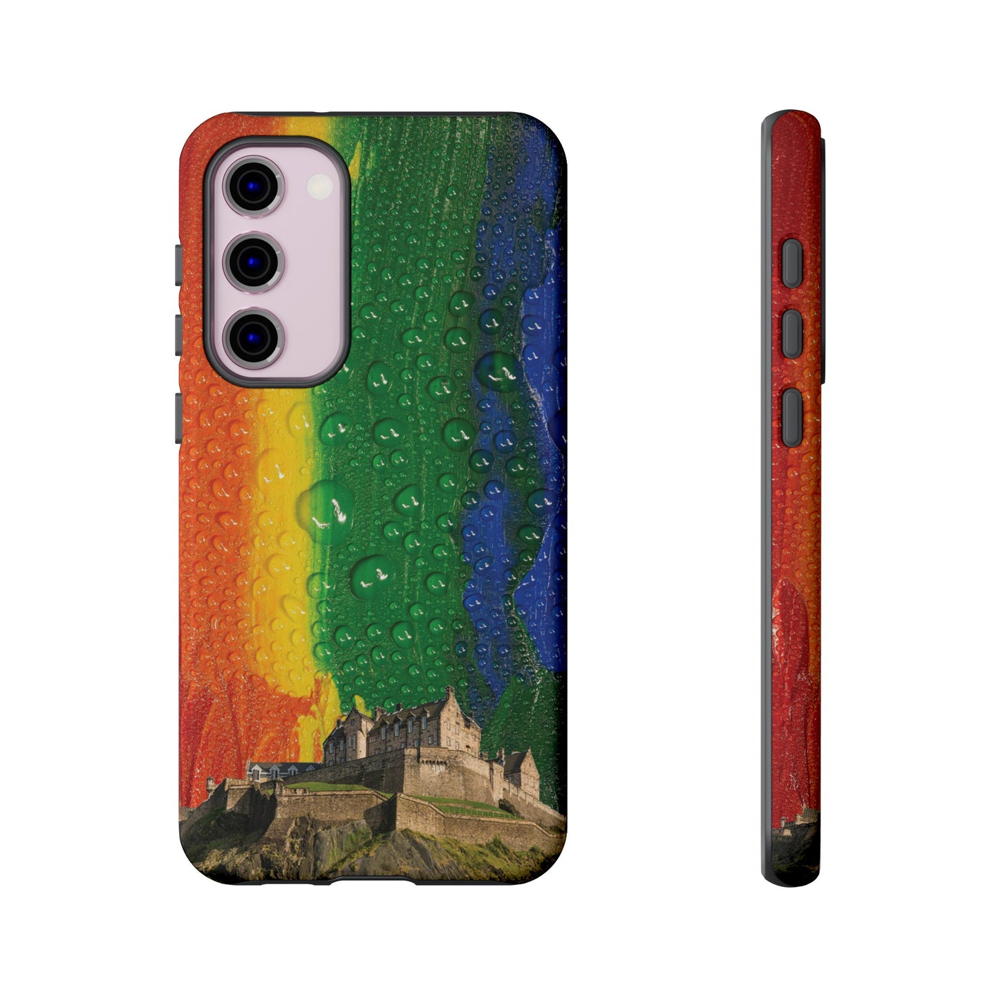 Edinburgh Castle Pride Phone Case - Rain, Various