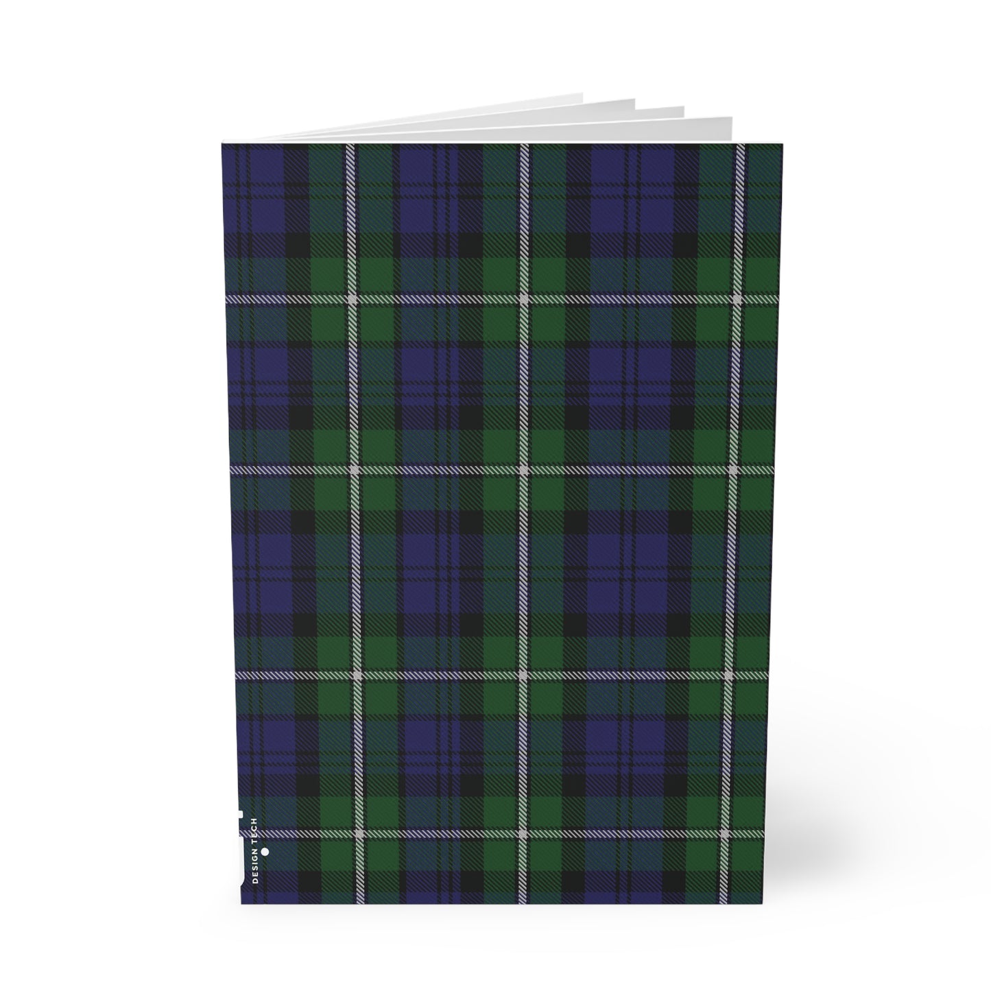 Scottish Tartan Softcover A5 Notebook - Forbes