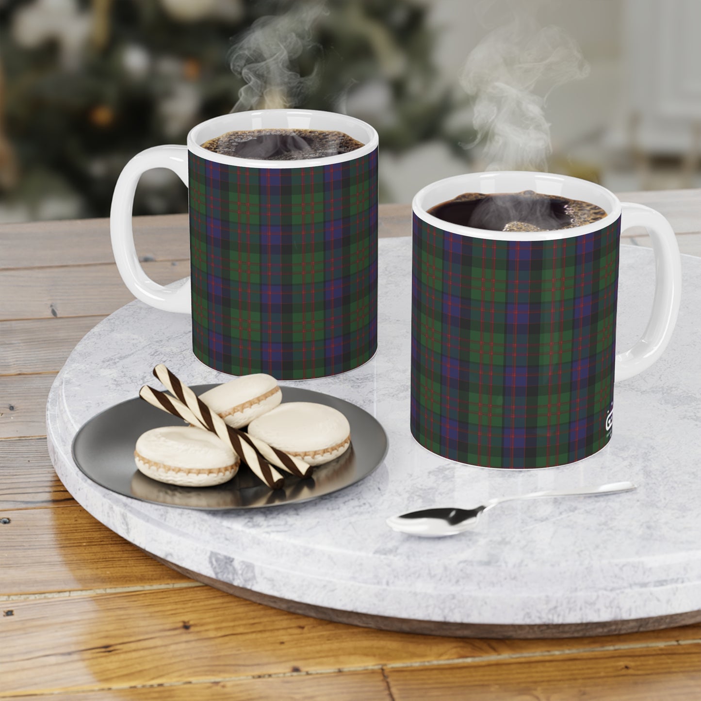 Tartan Mug - MacDonald Tartan, Scottish, Various Sizes