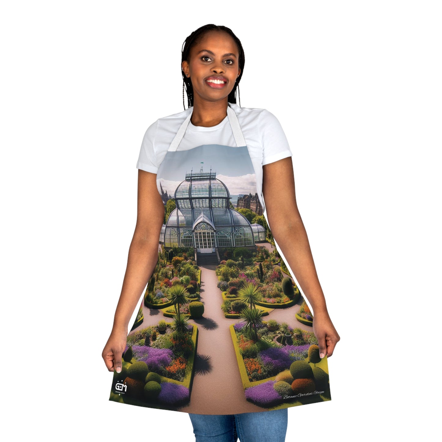 Botanic Gardens Glasgow Apron, Scottish Cooking Apparel, Chef Accessory