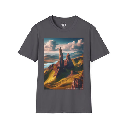 Isle of Skye Summer Softstyle Unisex T-Shirt, Scotland Tee