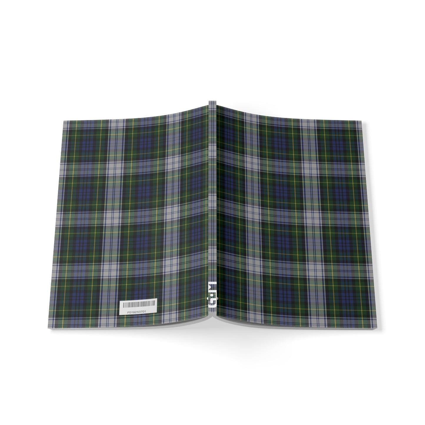 Scottish Tartan Softcover A5 Notebook - Gordon Dress