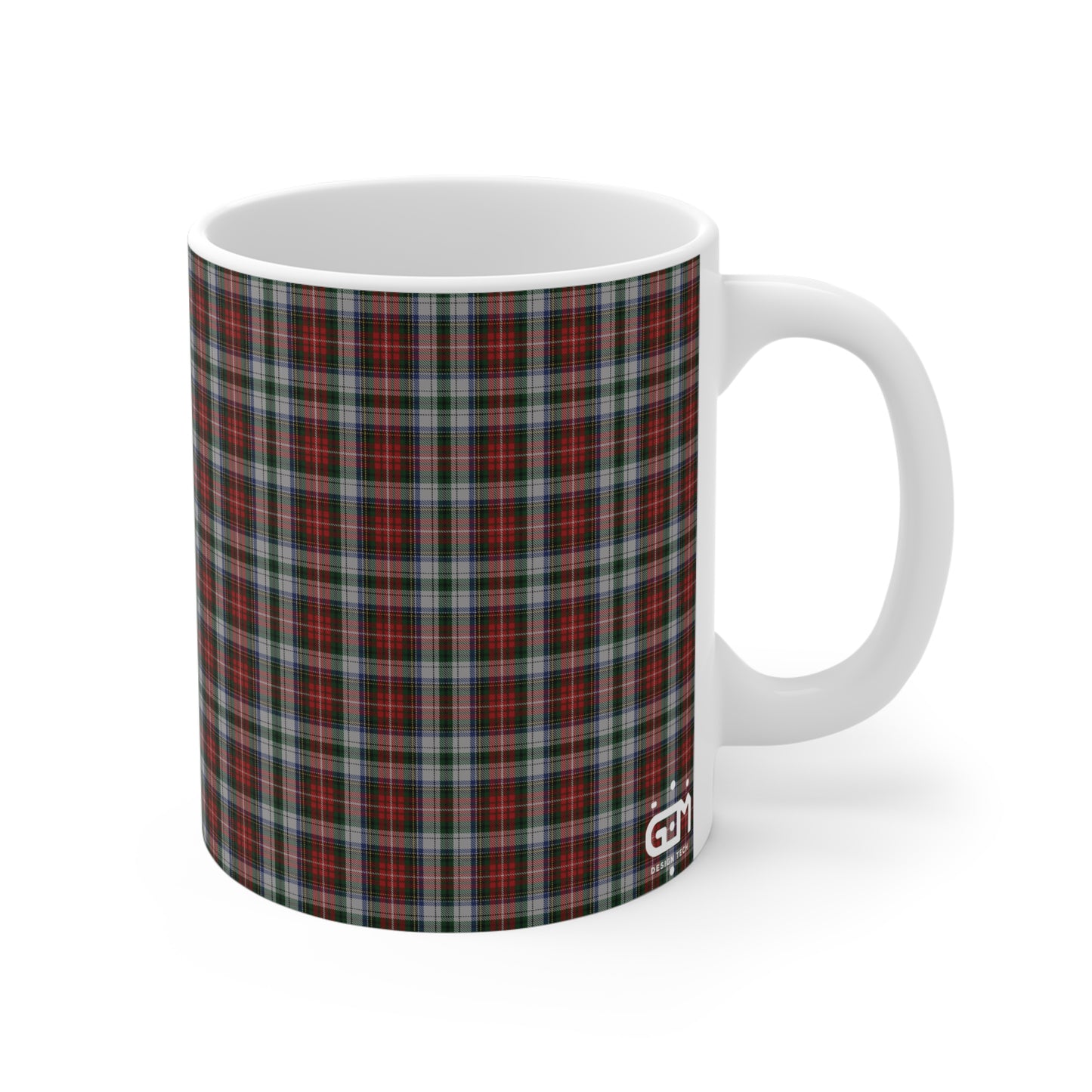 Tartan Mug - Stewart Tartan, Scottish, Various Sizes