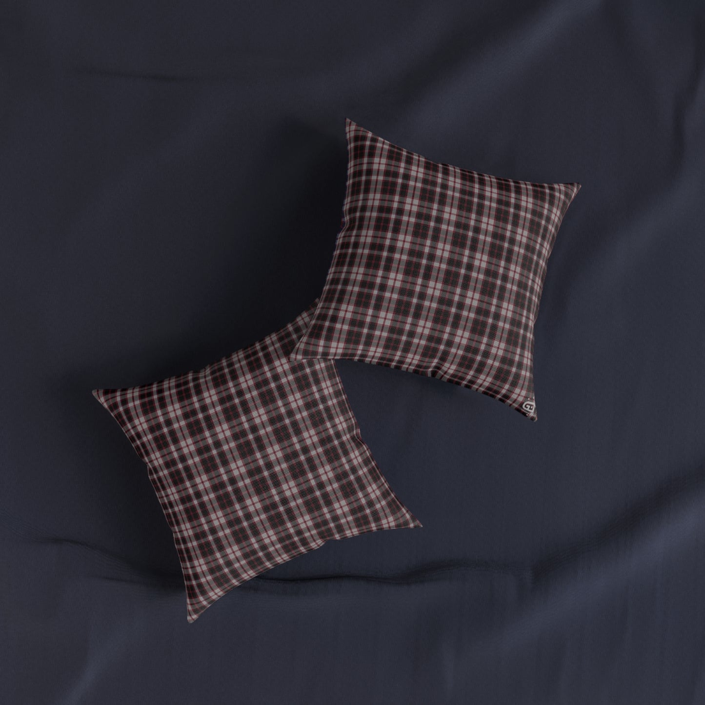 Reversible Square Cushion : MacPherson Tartan, Various Sizes