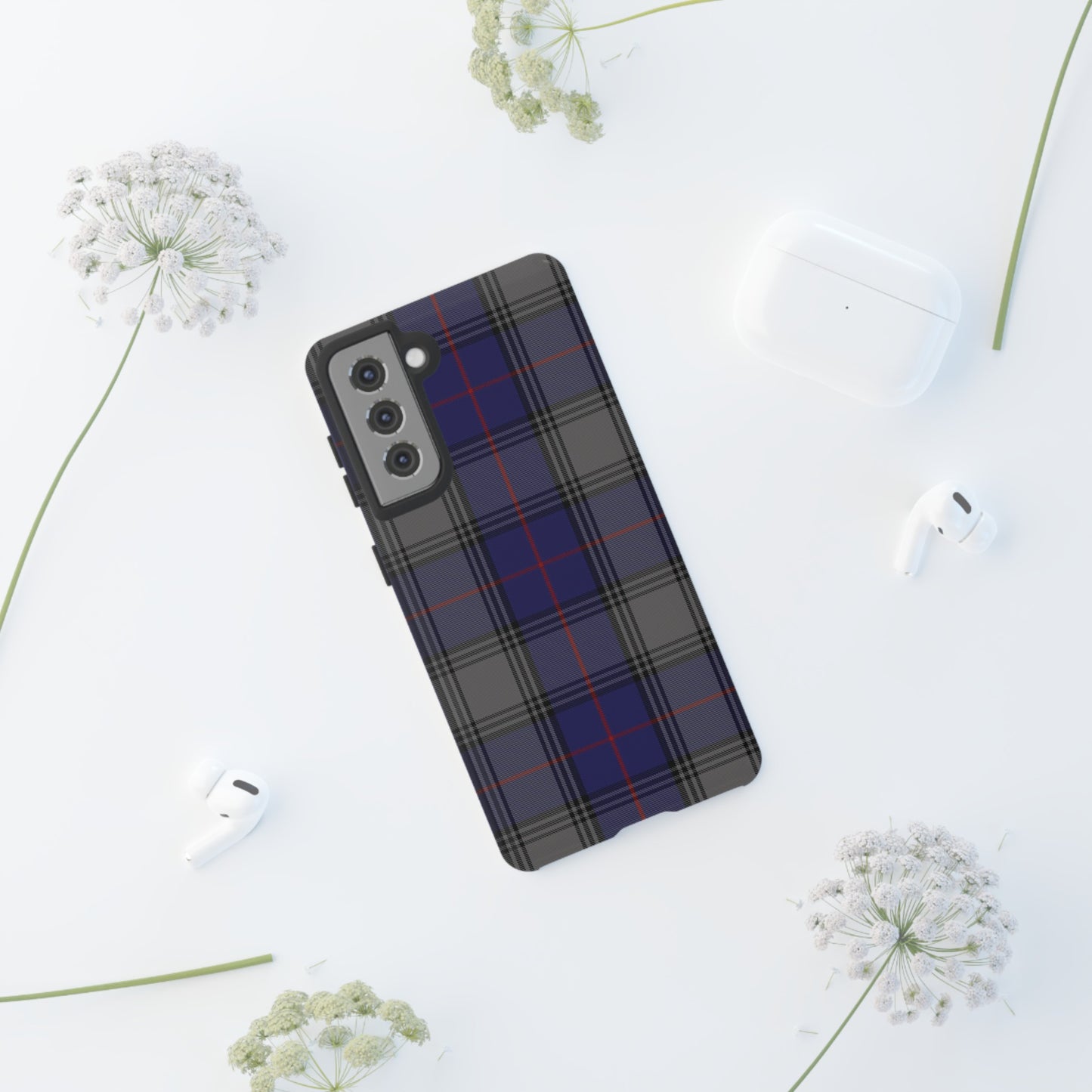 Scottish Tartan Phone Case - Kinnaird, Various