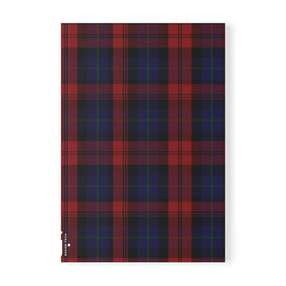 Scottish Tartan Softcover A5 Notebook - MacLachlan