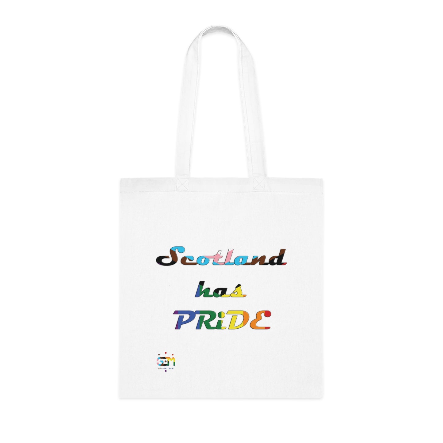 Scotland Pride Progress Clan Map Cotton Tote Bag