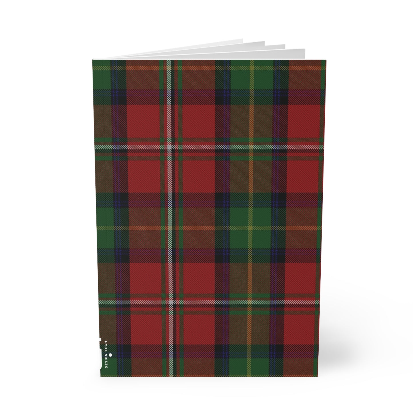 Scottish Tartan Softcover A5 Notebook - Boyd