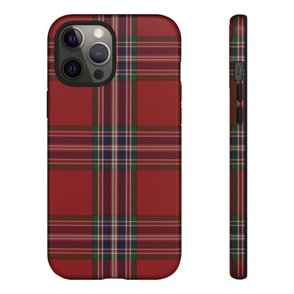 Scottish Tartan Phone Case - MacFarlane Red, Various