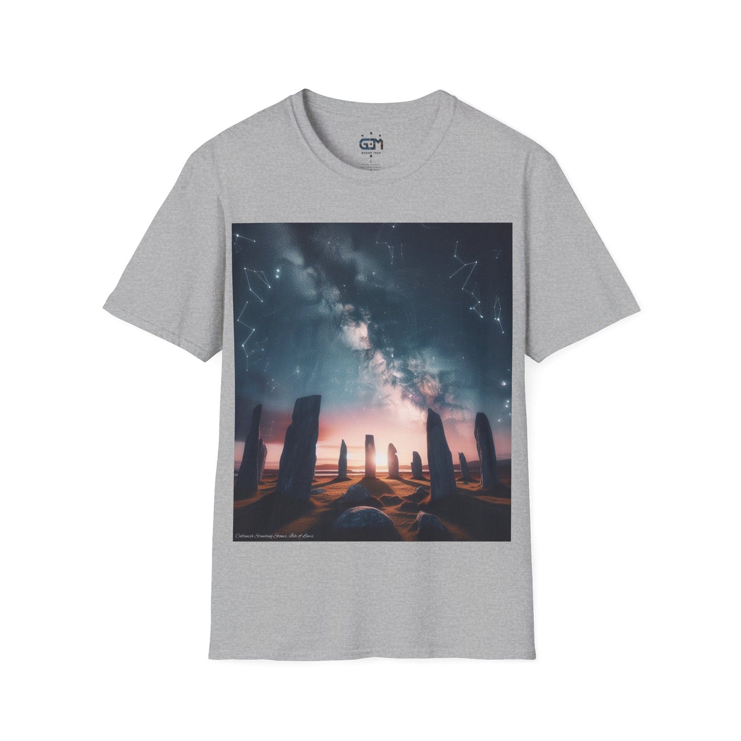 Callanish Standing Stones - Isle of Lewis Softstyle T-Shirt, Unisex Tee, Scottish Landmarks, Various Colours