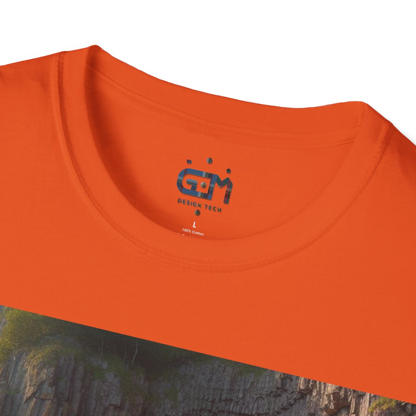 Fingal's Cave - Staffa Softstyle T-Shirt, Unisex Tee, Scottish Landmarks, Various Colours