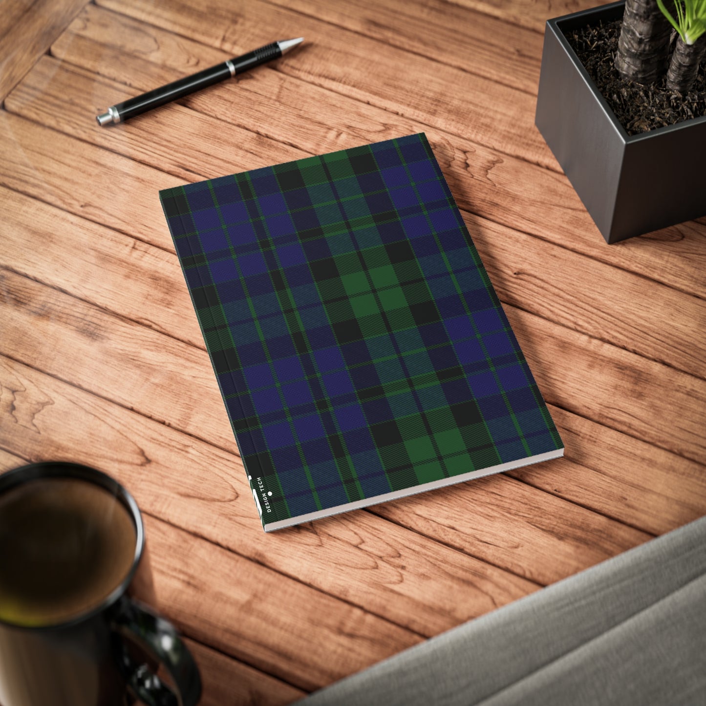 Scottish Tartan Softcover A5 Notebook - MacKay