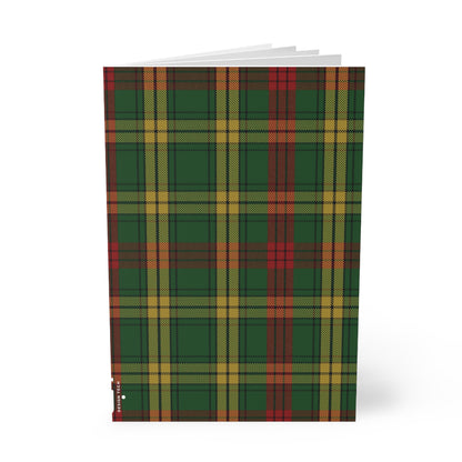 Carnet de notes A5 à couverture souple avec motif tartan écossais - MacMillan