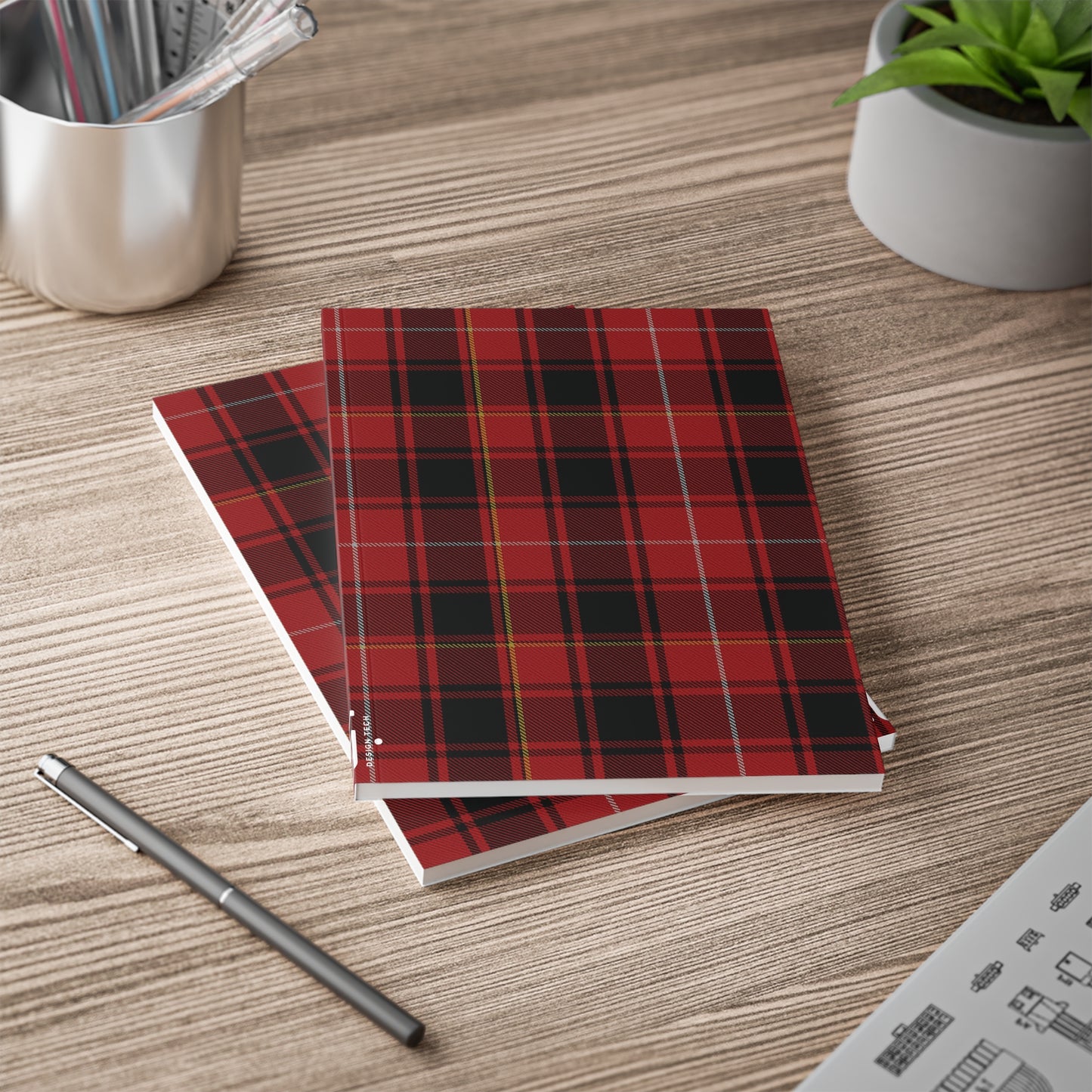 Scottish Tartan Softcover A5 Notebook - MacIver