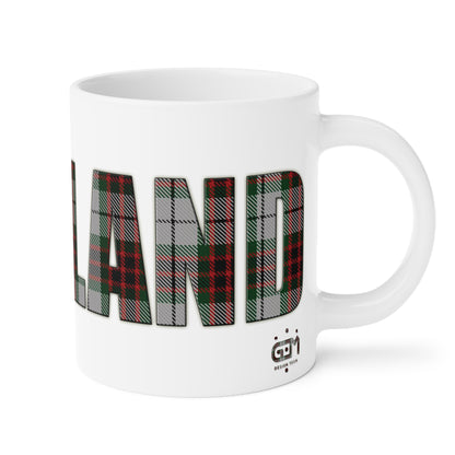 Tasse tartan écossaise - Fraser Tartan, différentes tailles 