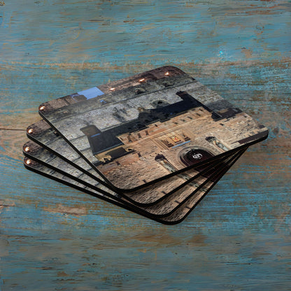 Scotland Up Close Cork Coaster Set - Various Scenes