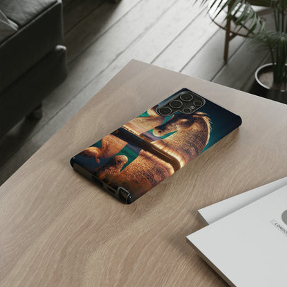 Kelpies Northern Lights Art Phone Case, Scotland, Various