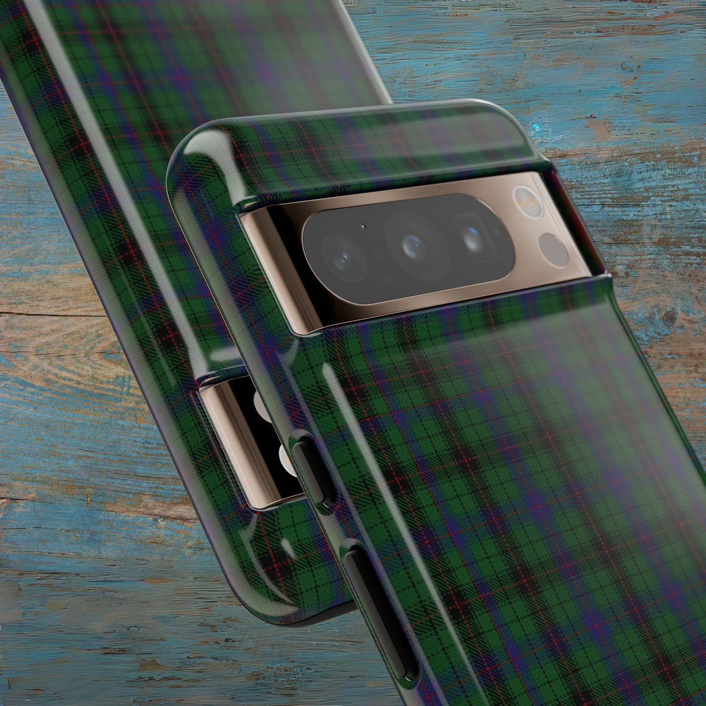 Étui de téléphone à motif tartan écossais - Davidson, Divers