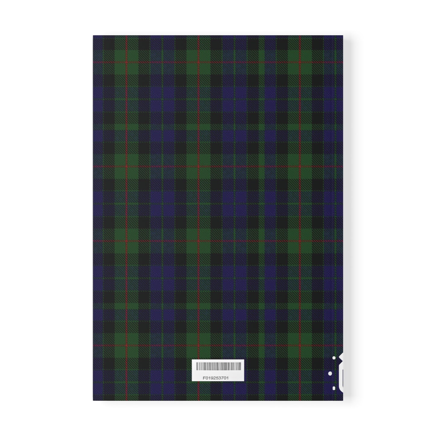 Scottish Tartan Softcover A5 Notebook - Gunn