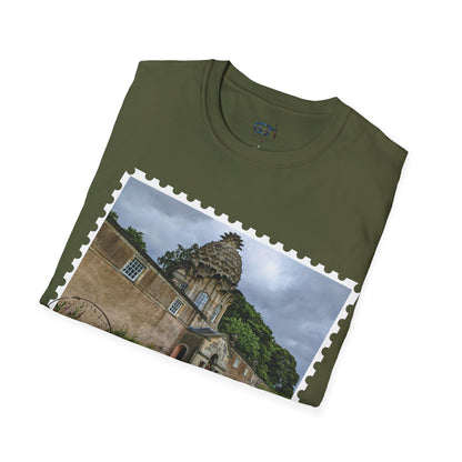 Postcard Dunmore Pineapple Photo Softstyle T-Shirt, Unisex Tee, Scotland Shirt, Various Colours