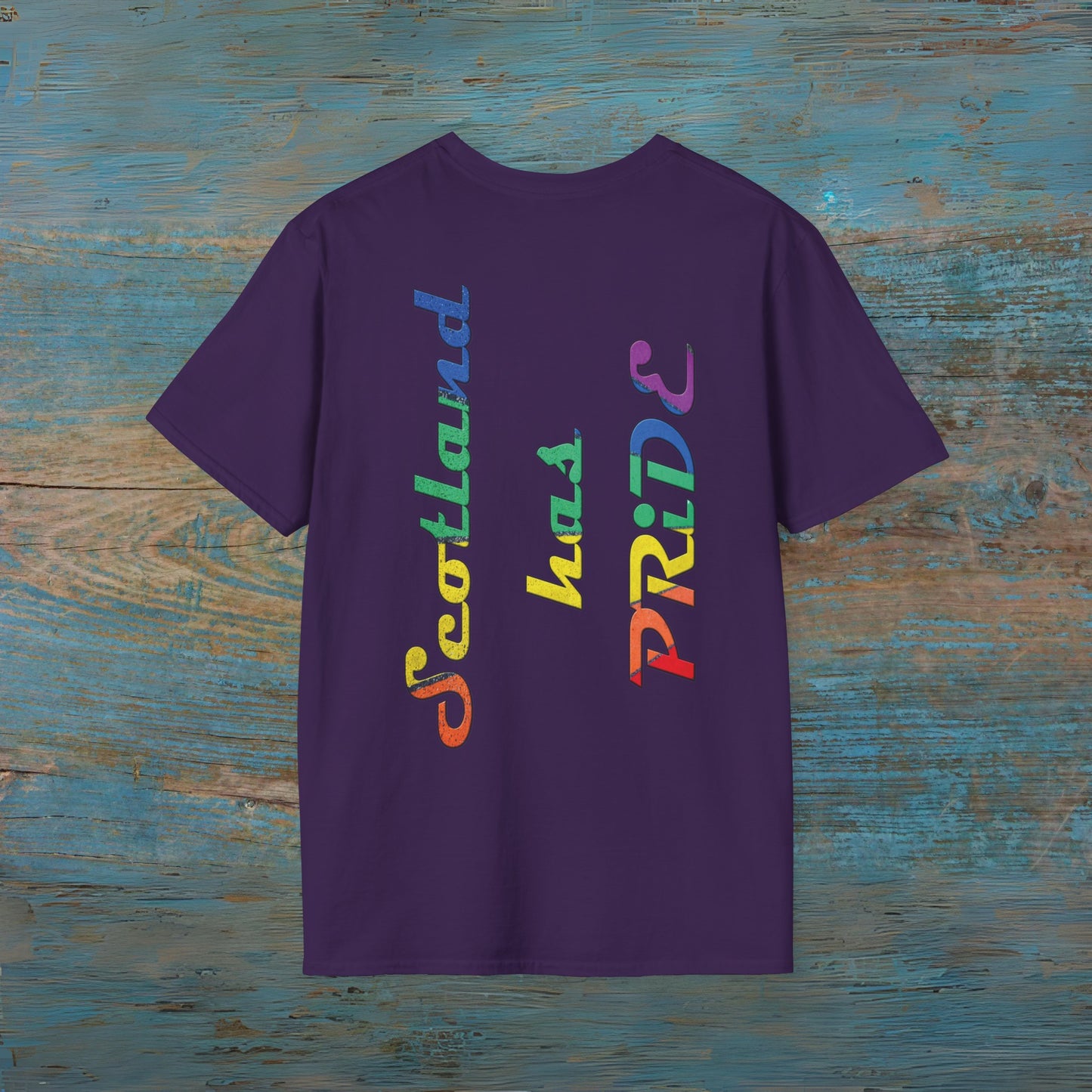 Scotland has PRiDE Road Clan Regions Map Unisex T-Shirt, Various Colours