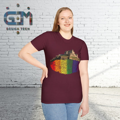 Edinburgh Castle on the Pride Rock Photo Unisex T-Shirt