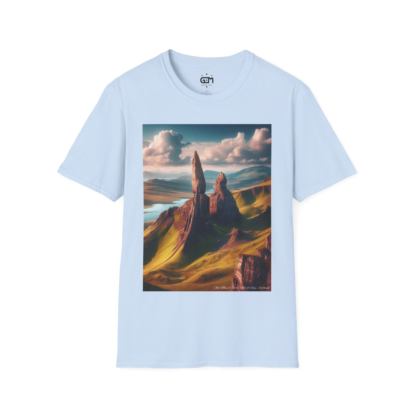 Isle of Skye Summer Softstyle Unisex T-Shirt, Scotland Tee