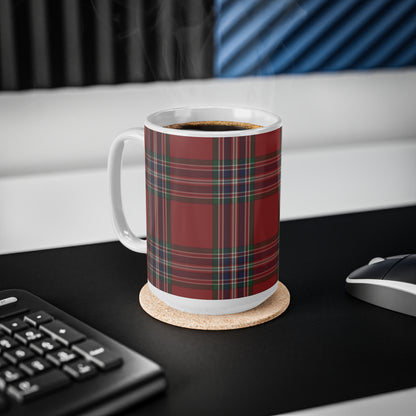 MacFarlane Red Tartan Mug, Scotland