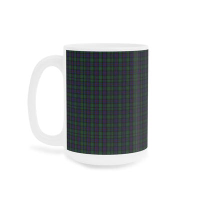 Tartan Mug - Argyle Tartan, Scottish, Various Sizes