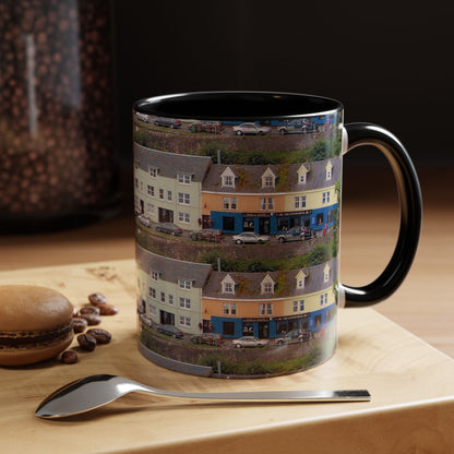 Tasses décoratives Écosse en gros plan - Scènes variées (noir)