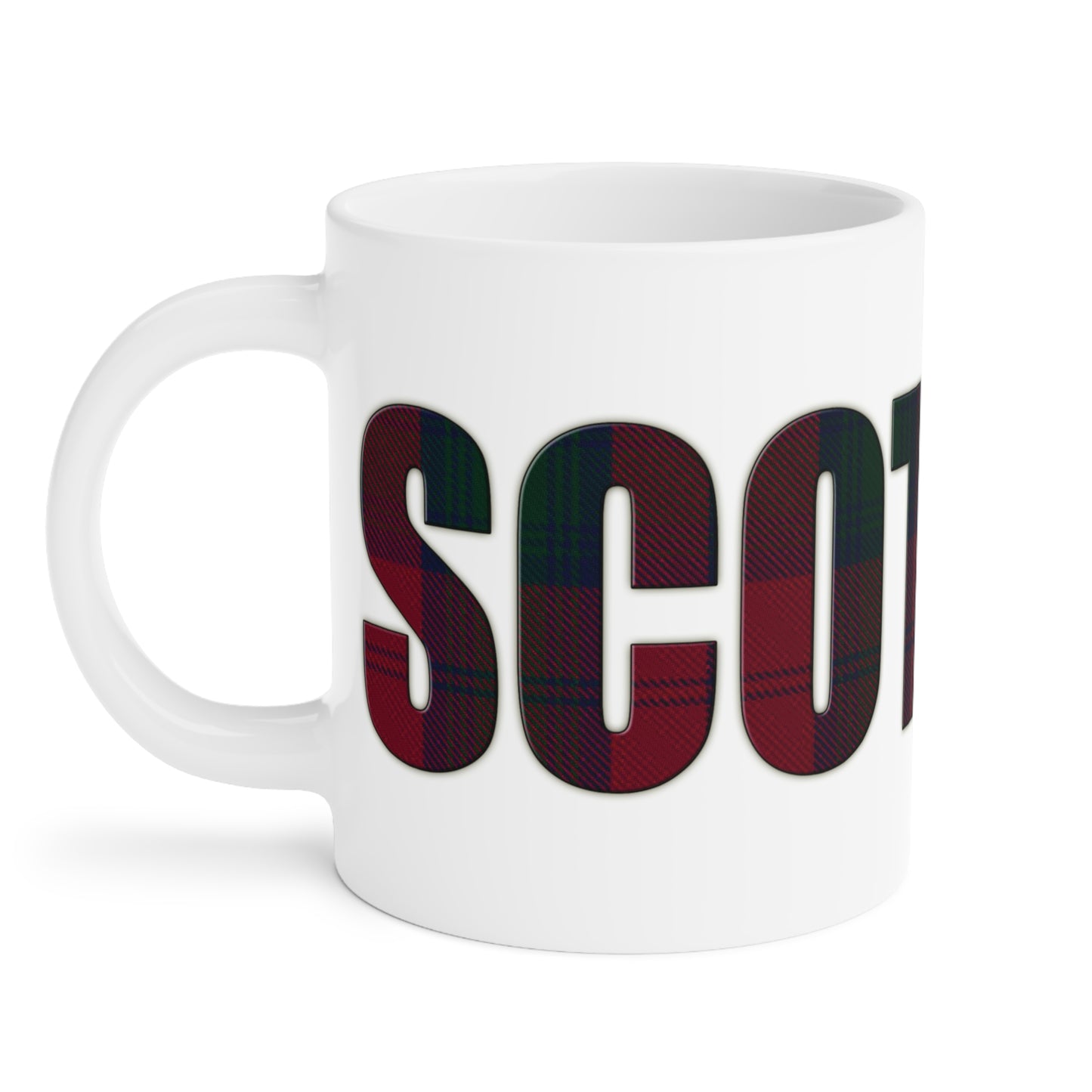 Scotland Tartan Mug - Lindsay Tartan, Various Sizes