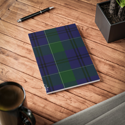 Scottish Tartan Softcover A5 Notebook - Oliphant