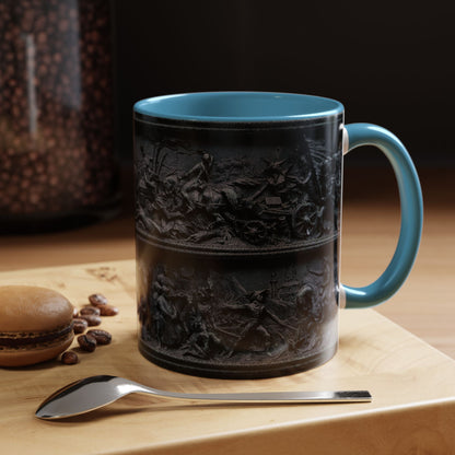 Tasses décoratives Écosse en gros plan - Scènes variées (bleu clair)