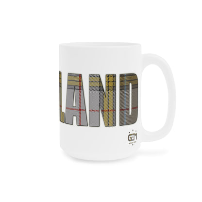 Tasse tartan écossaise - Buchanan Tartan, différentes tailles 