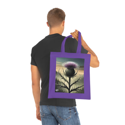 Scottish Nature Coloured Cotton Tote Bag