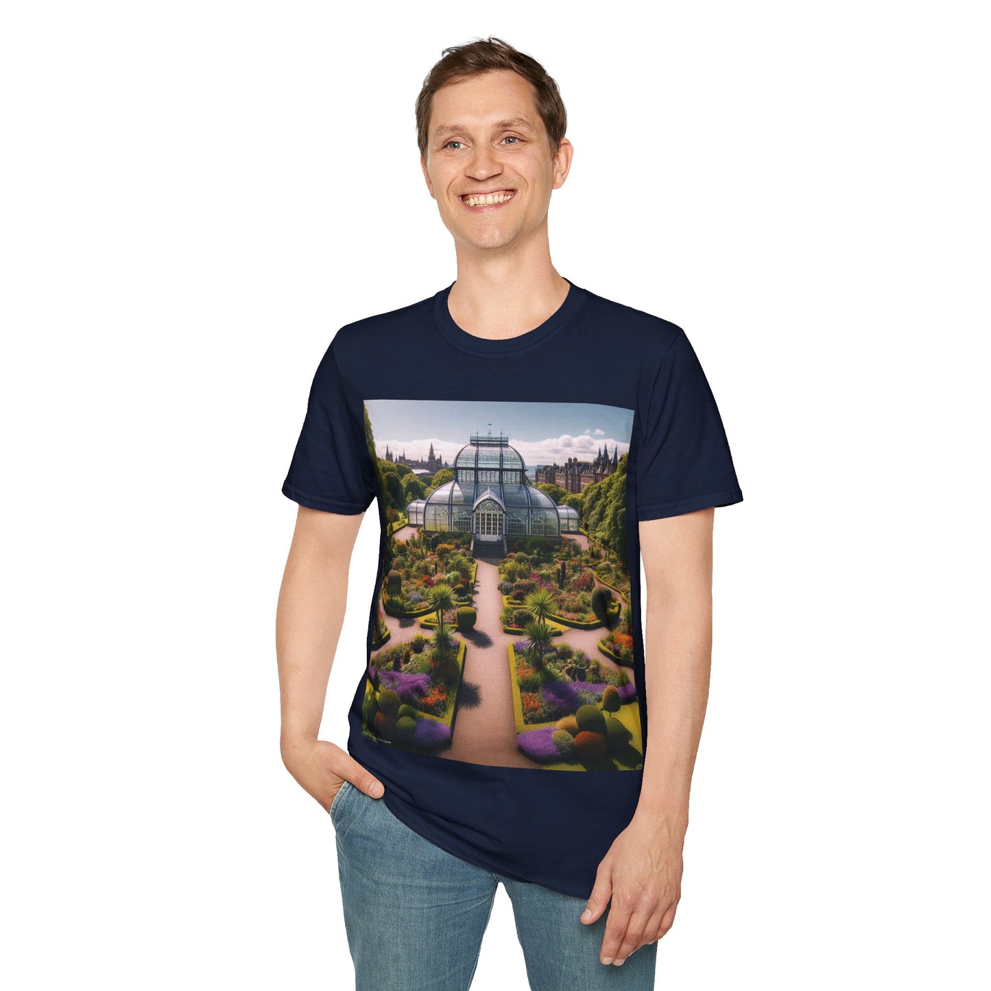 Botanic Gardens Glagsow Softstyle T-Shirt, Unisex Tee, Scottish Landmarks, Various Colours