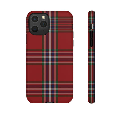 Scottish Tartan Phone Case - MacFarlane Red, Various