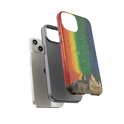 Edinburgh Castle Pride Phone Case - Rain, Various