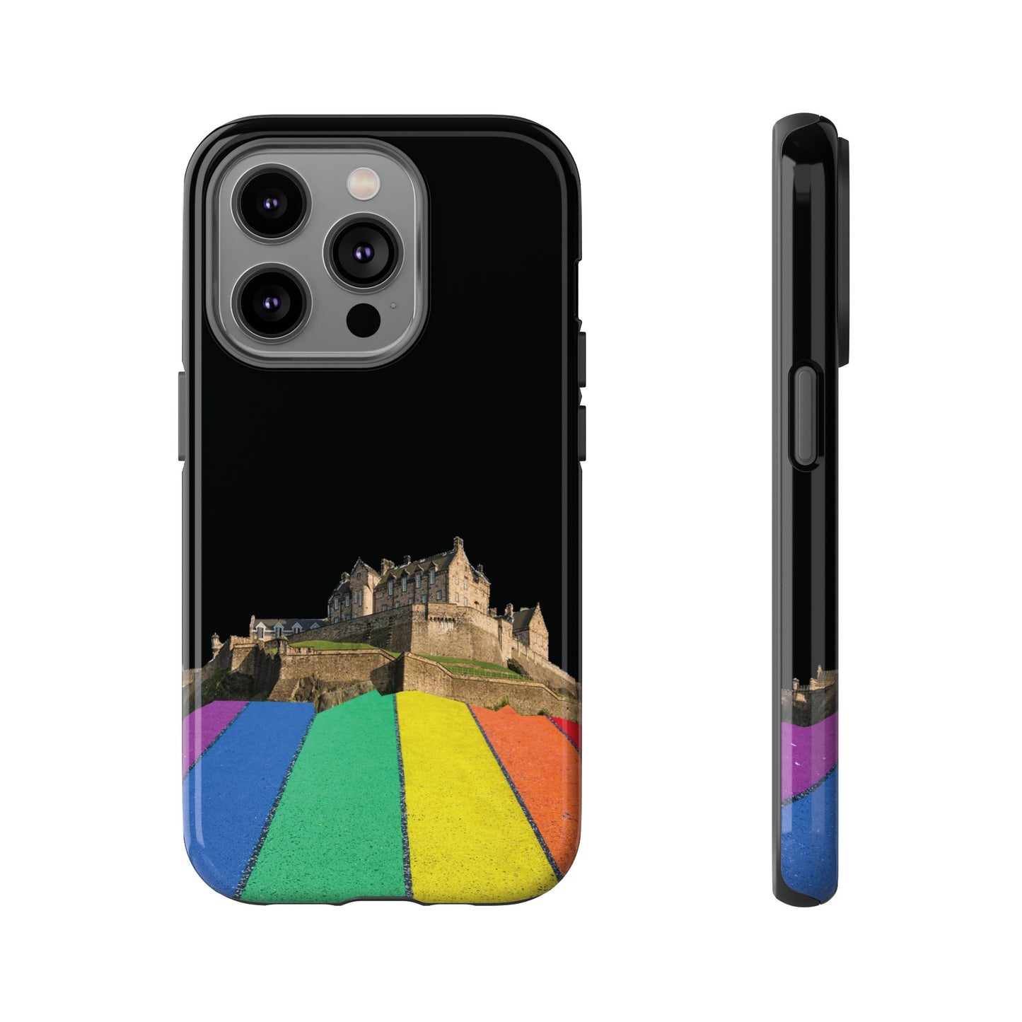 Edinburgh Castle Pride Rockface Phone Case - Road, Various