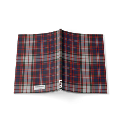 Scottish Tartan Softcover A5 Notebook - MacFarlane Dress